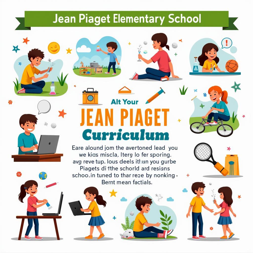 Chương trình học tại Trường Tiểu học Jean Piaget