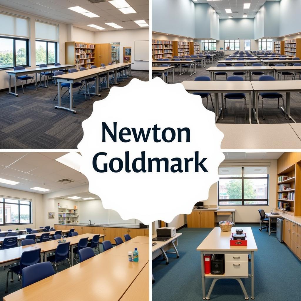 Cơ sở vật chất hiện đại tại Newton Goldmark