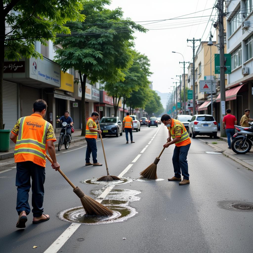 Công ty Môi trường Đô thị Đà Nẵng vệ sinh đô thị