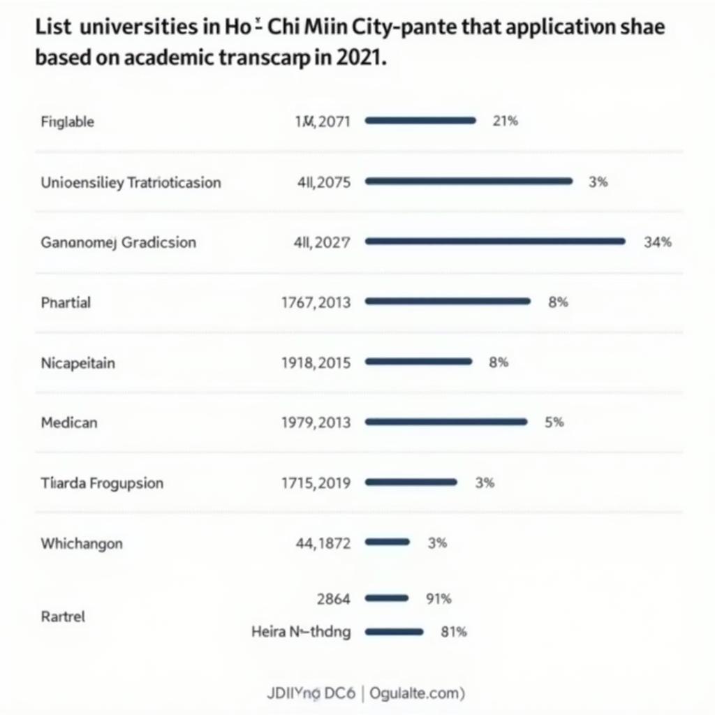 Danh sách các trường đại học xét học bạ 2021 TPHCM