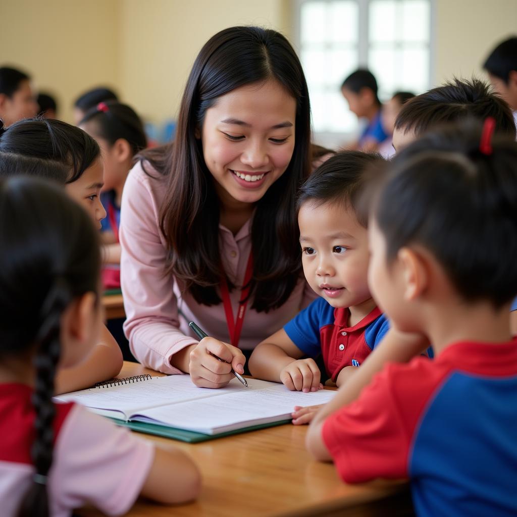 Giáo viên và học sinh THPT Gia Định