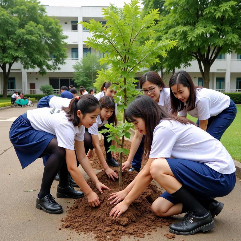 Hành trình xanh của THPT Gia Định