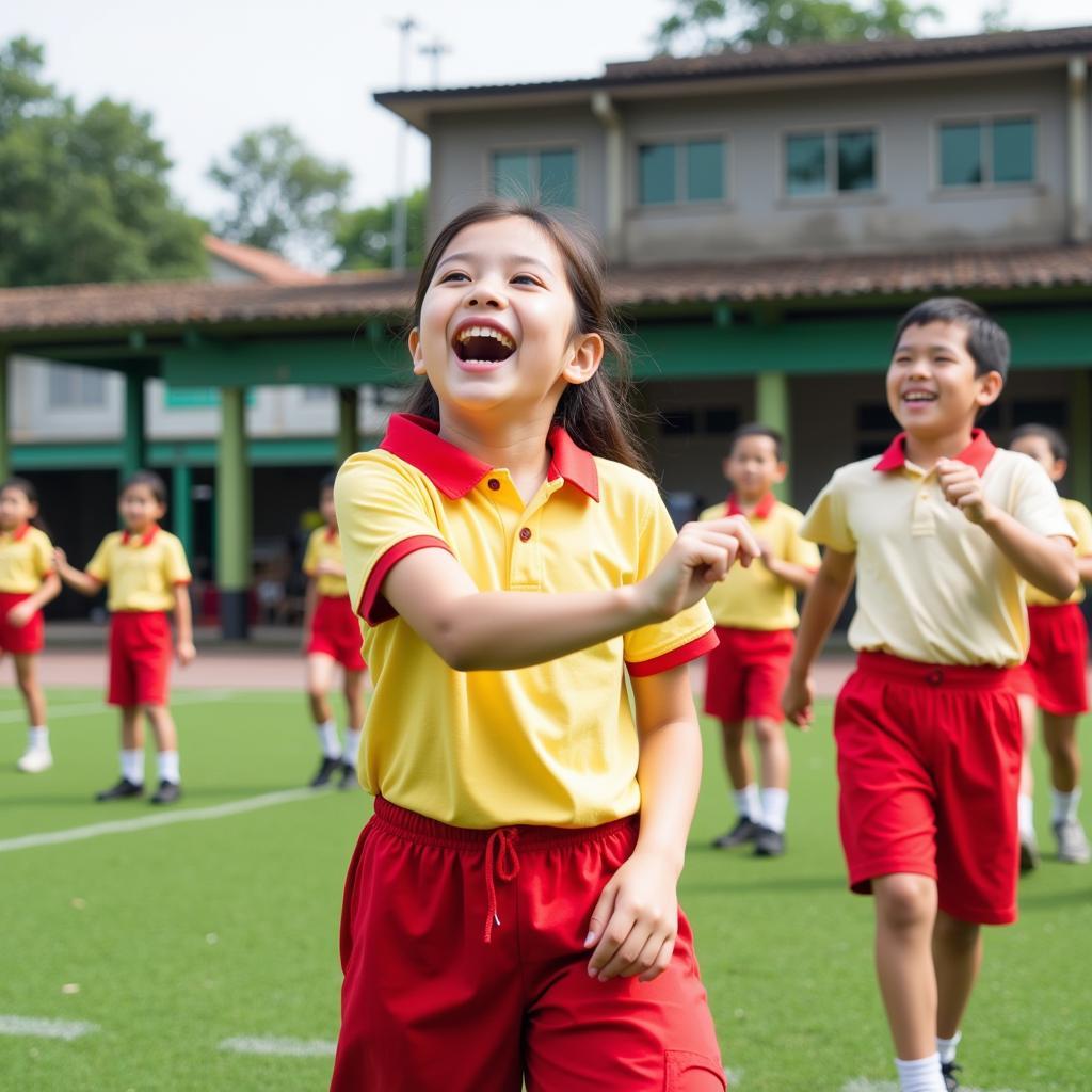 Hoạt động ngoại khóa trường tiểu học Tân Khánh Đông 3