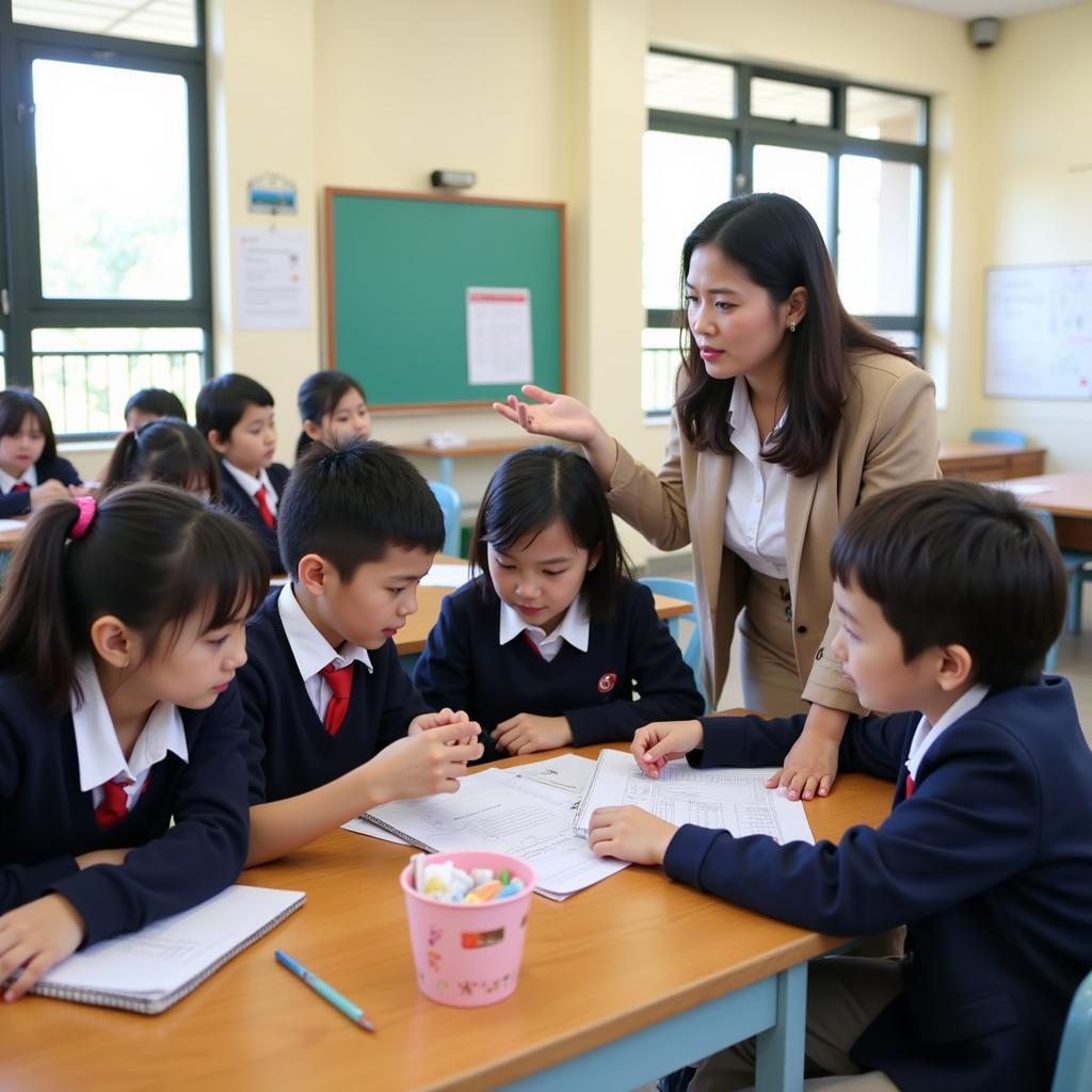 Learning at Dien Bien Phu City High School