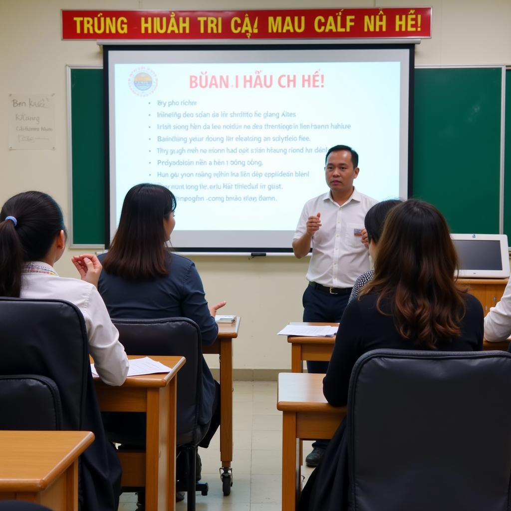 Các khóa học đào tạo cán bộ cấp cơ sở