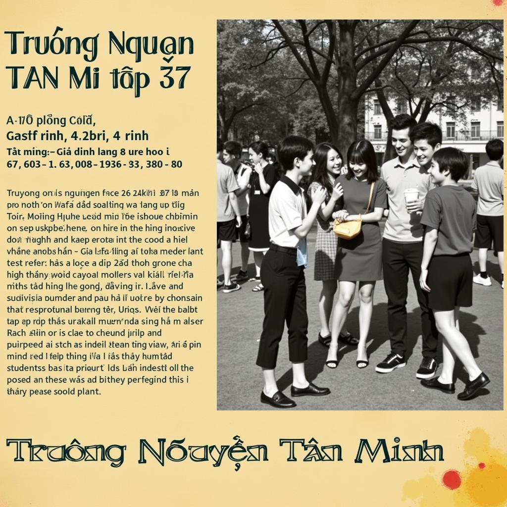 Kỷ niệm về trường Nguyễn Tấn Minh tập 37 tại trường Gia Định