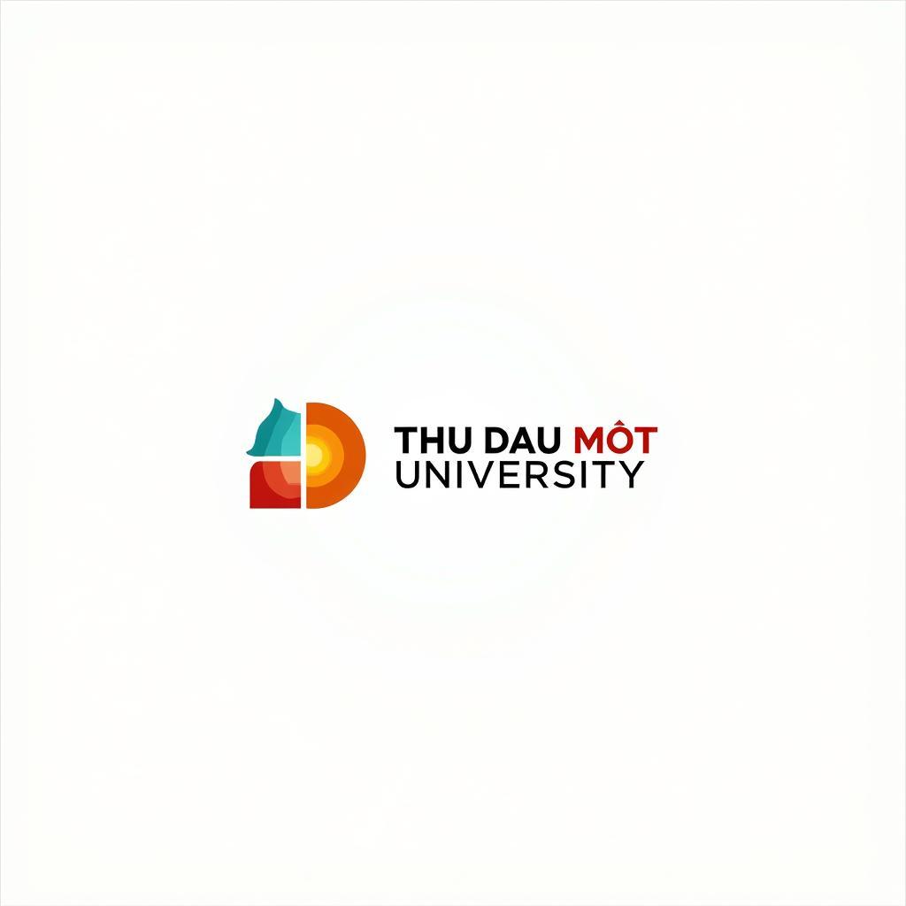 Ý nghĩa màu sắc logo trường Đại học Thủ Dầu Một