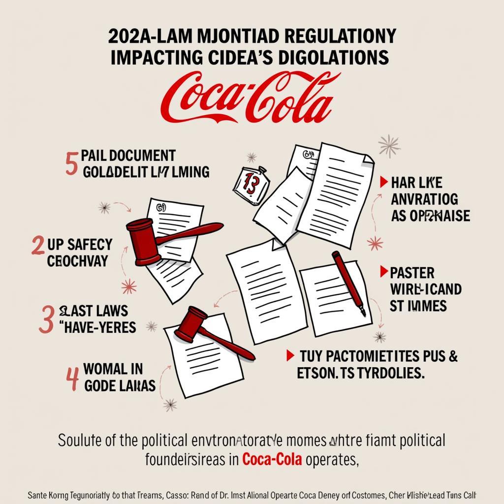 Phân tích môi trường vĩ mô Coca Cola: Khía cạnh chính trị pháp lý