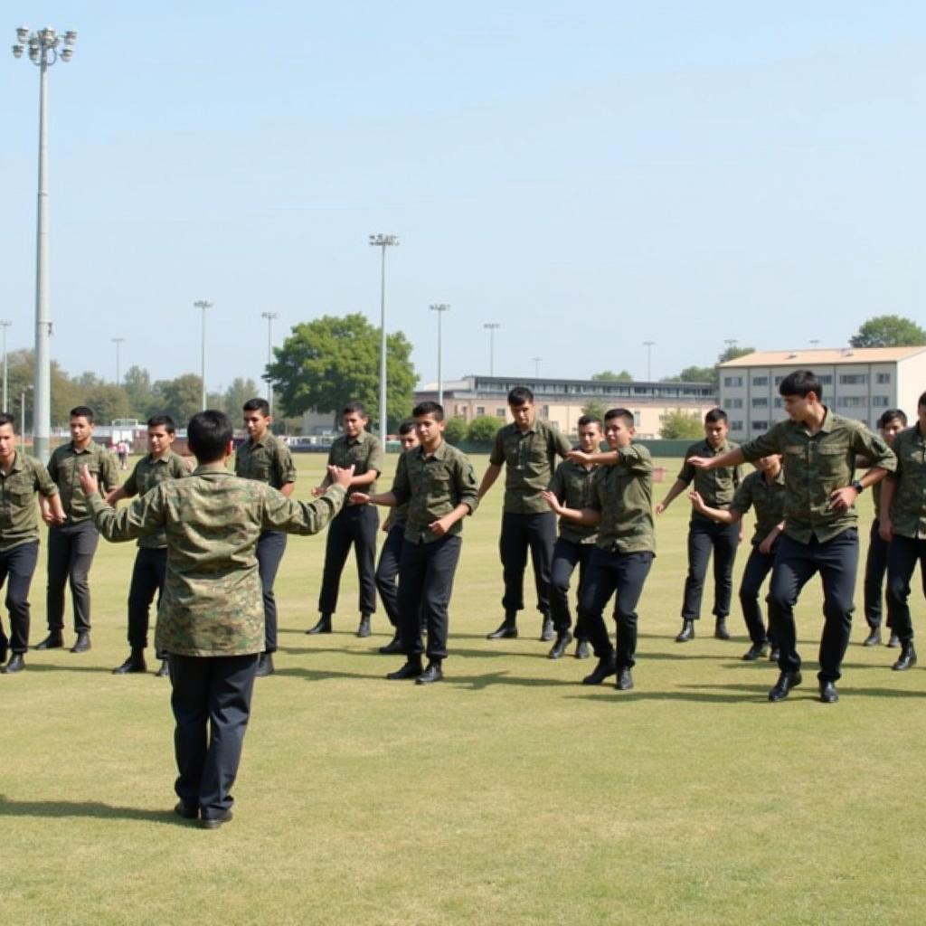 Rèn luyện kỹ năng quân sự tại Nha Trang