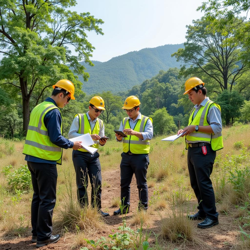 Sở Tài nguyên và Môi trường tỉnh Đồng Nai làm việc