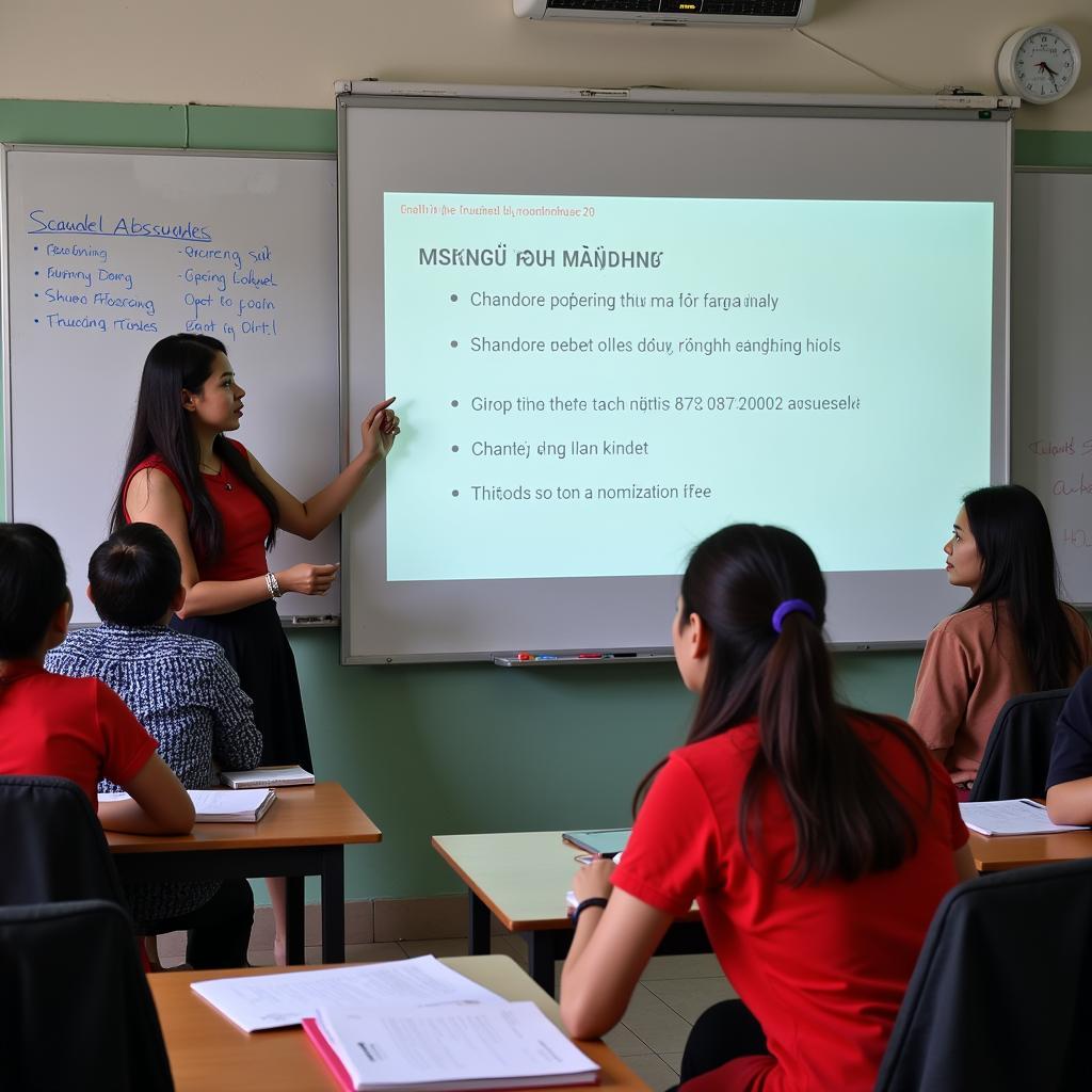 Phương pháp giảng dạy tiên tiến tại Trường Nguyệt Tẫn Minh 20