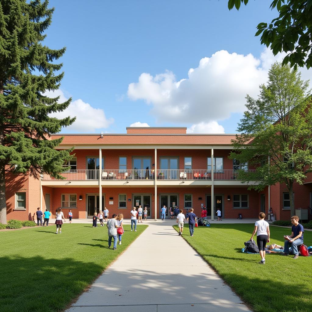 Nguyen Van Linh Secondary School - An Ideal Model