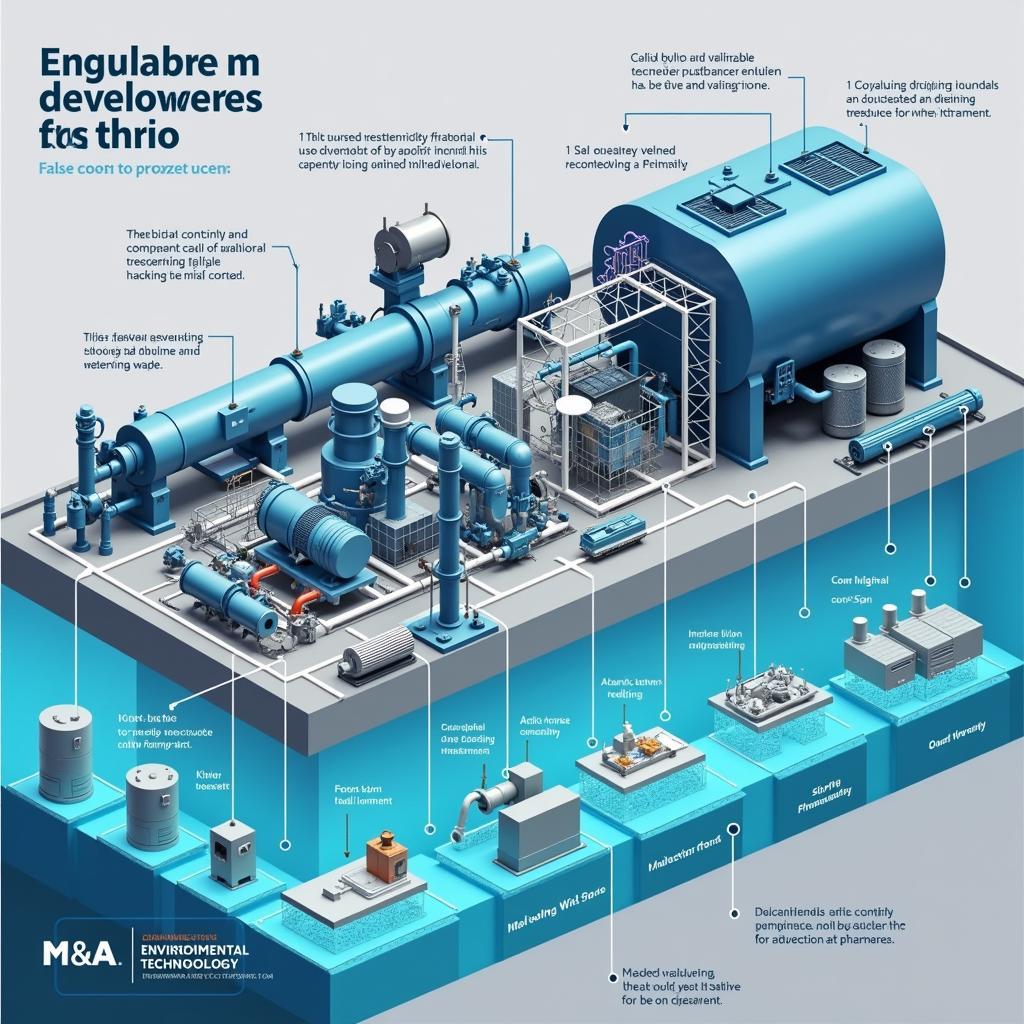 Xử lý nước thải công nghệ tiên tiến tại M&A