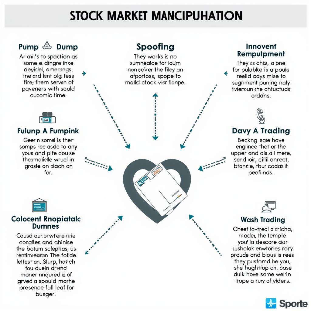 Minh họa các hình thức thao túng thị trường chứng khoán