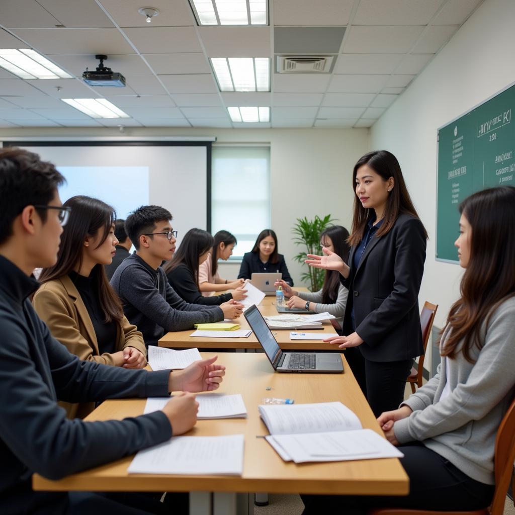 Learning Activities at THPT Huynh Van Sam