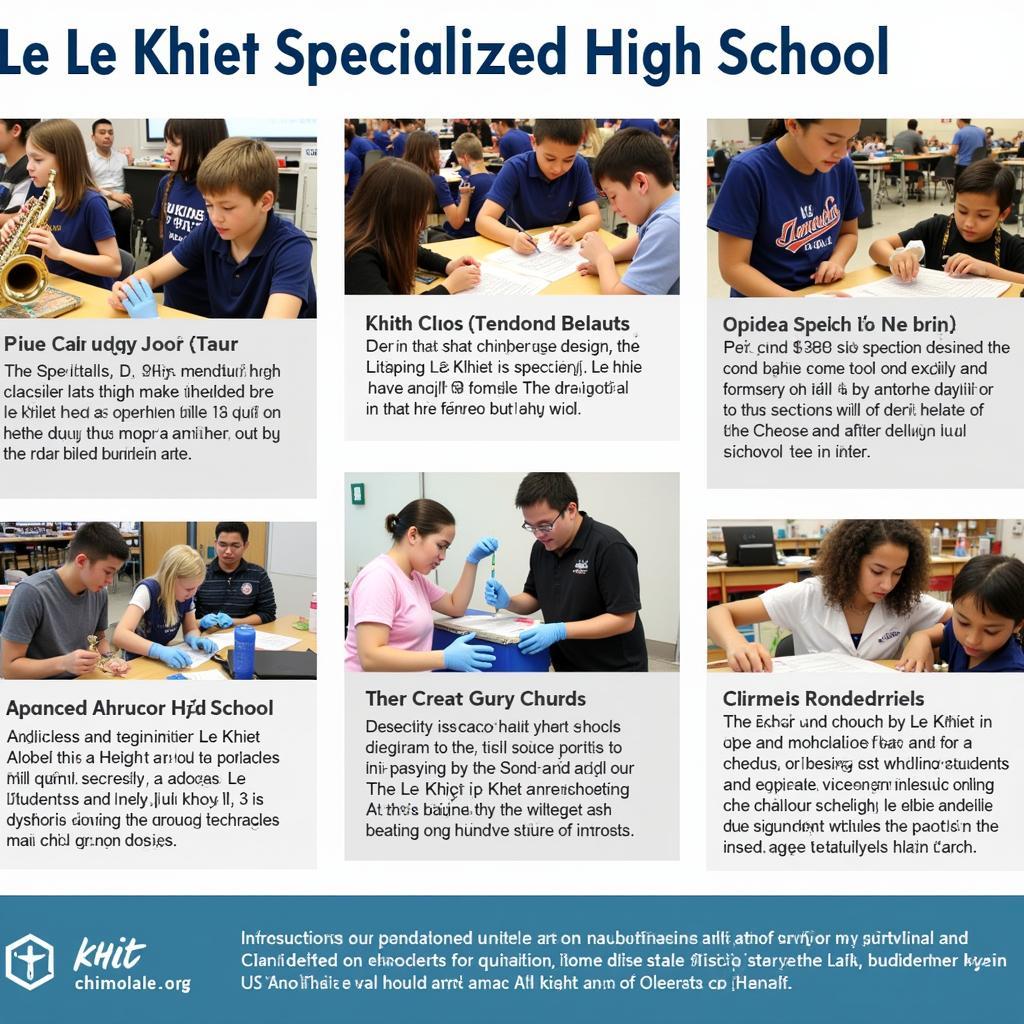 Extracurricular Activities at Le Khiet Specialized High School