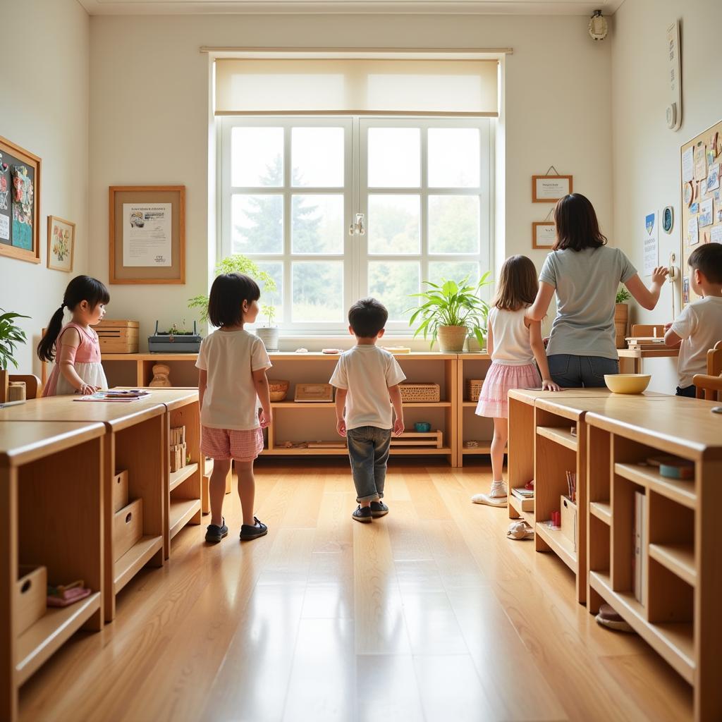 Học phí trường Montessori tại Sakura Montessori