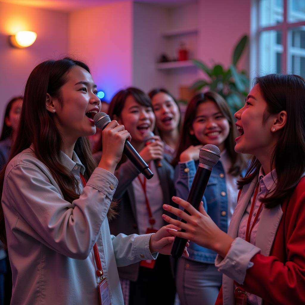 Karaoke tại THPT Gia Định