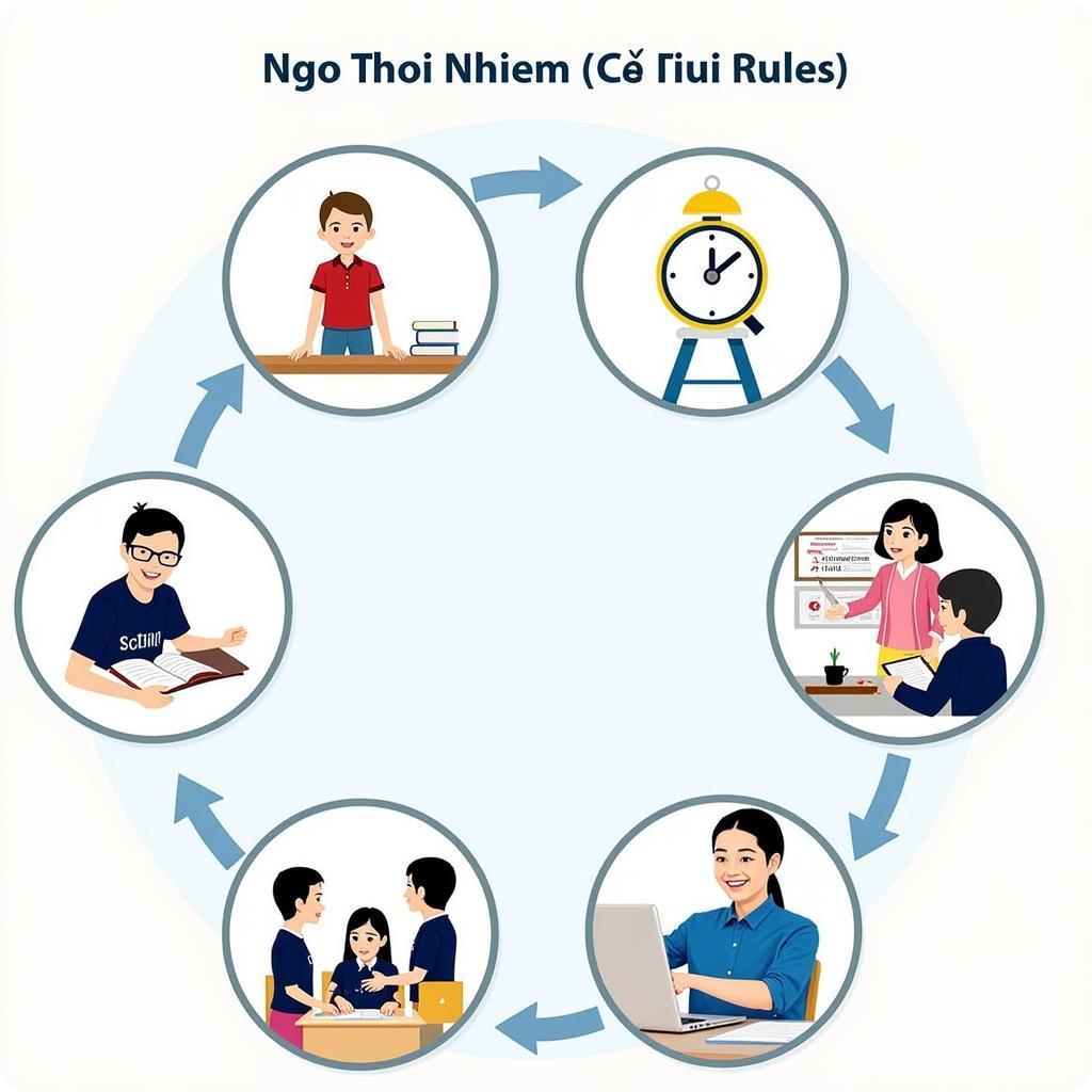 Nội dung chi tiết của nội quy trường Ngô Thời Nhiệm