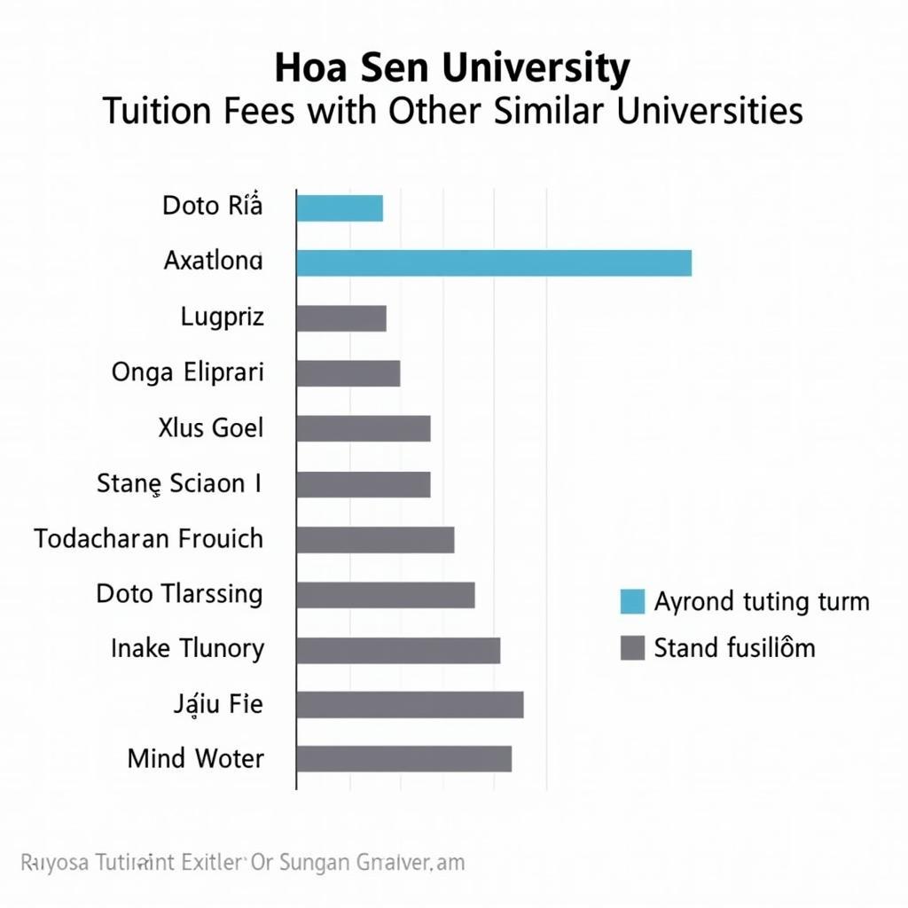 So sánh học phí đại học