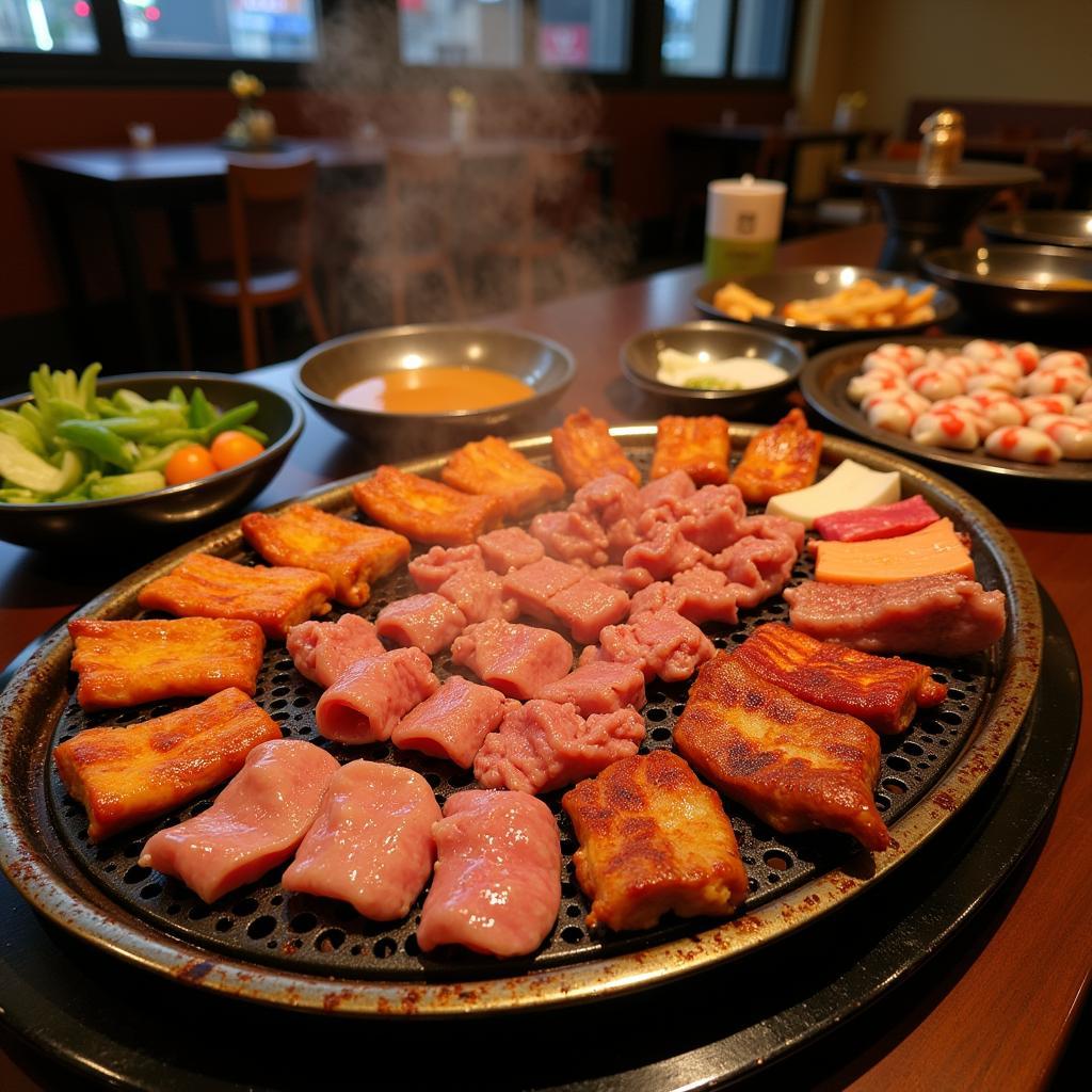 Thịt nướng Hàn Quốc tại Seoul BBQ Nguyễn Trường Tộ