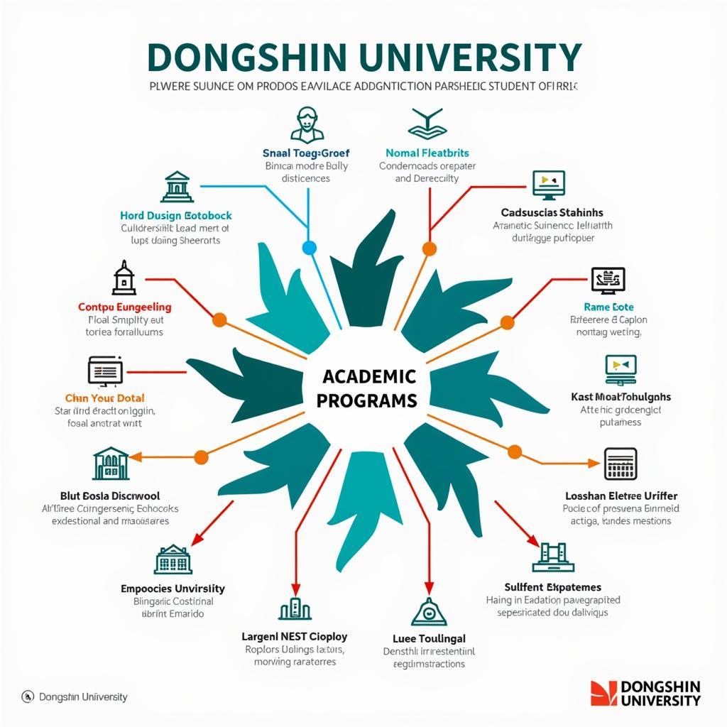 Chương trình đào tạo đa dạng tại Đại học Dongshin