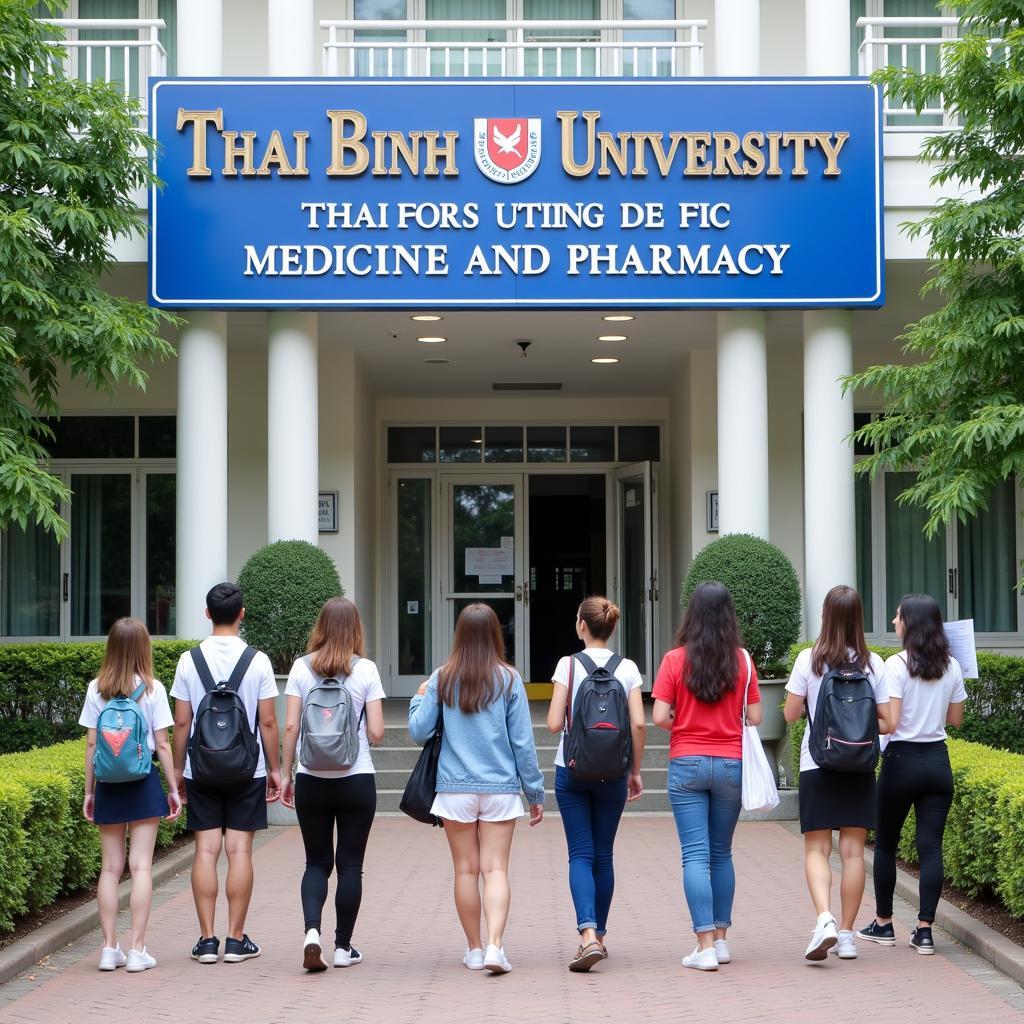 Đại Học Y Dược Thái Bình Tuyển Sinh 2019