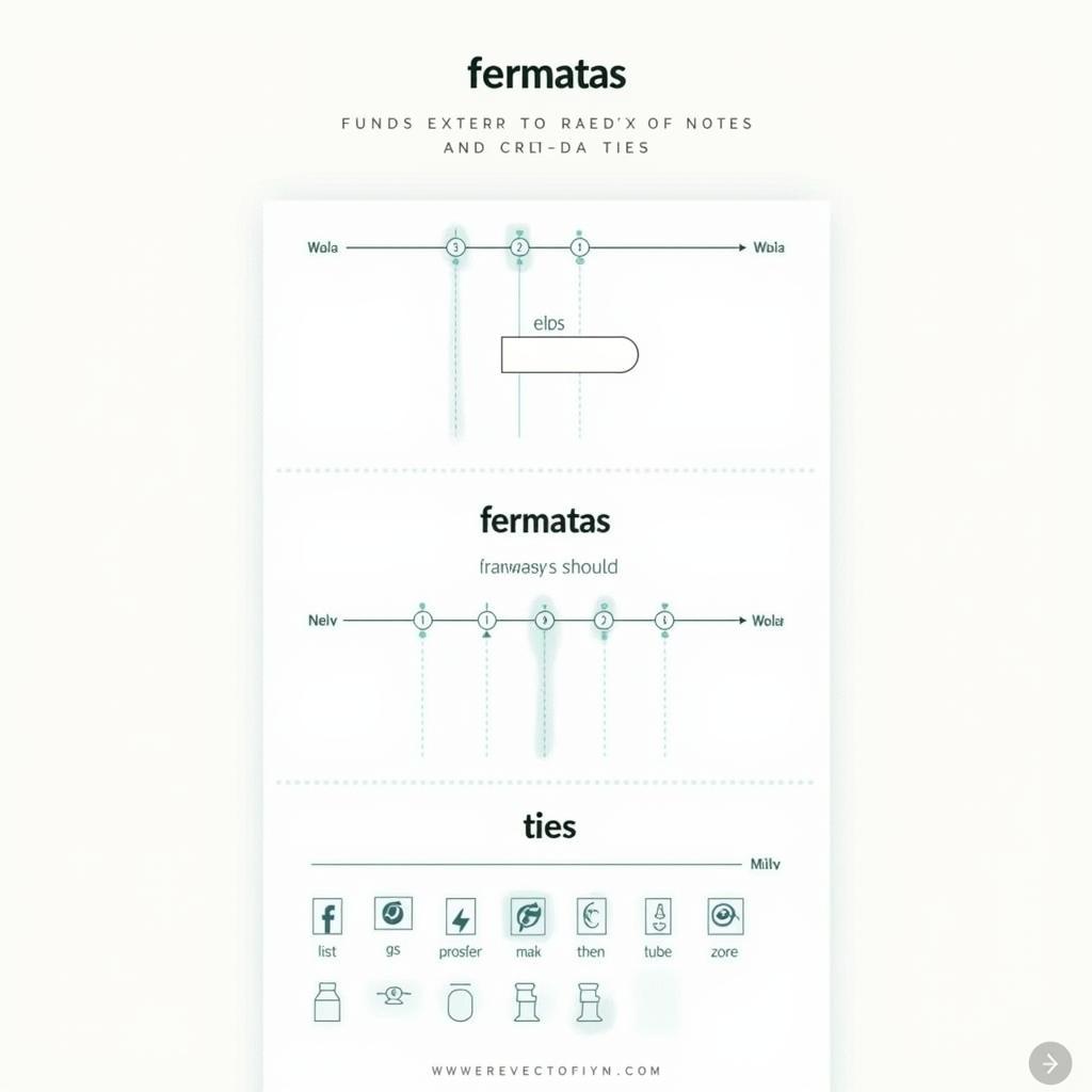 Dấu nối và dấu fermata trong bản nhạc