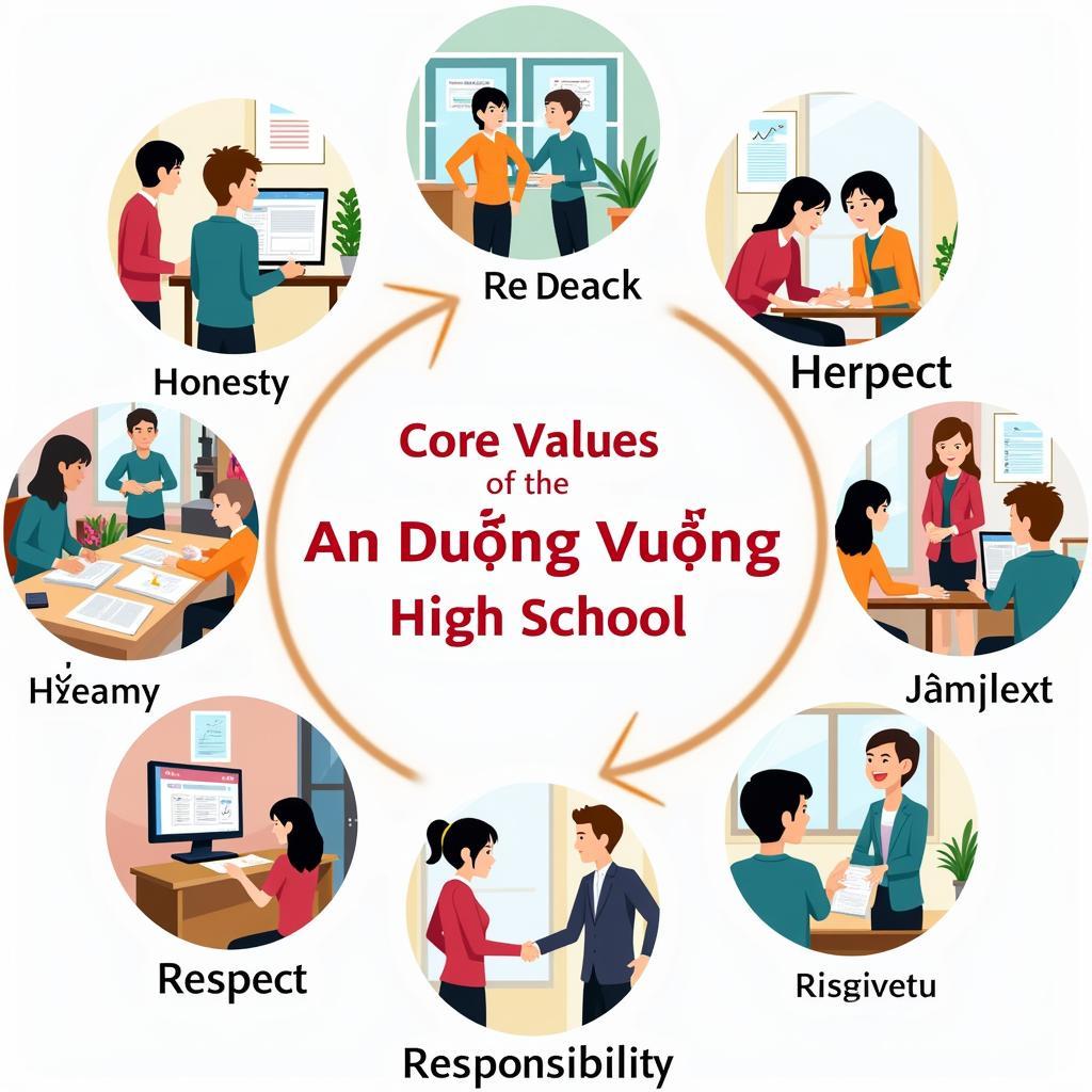 Core Values at An Duong Vuong High School