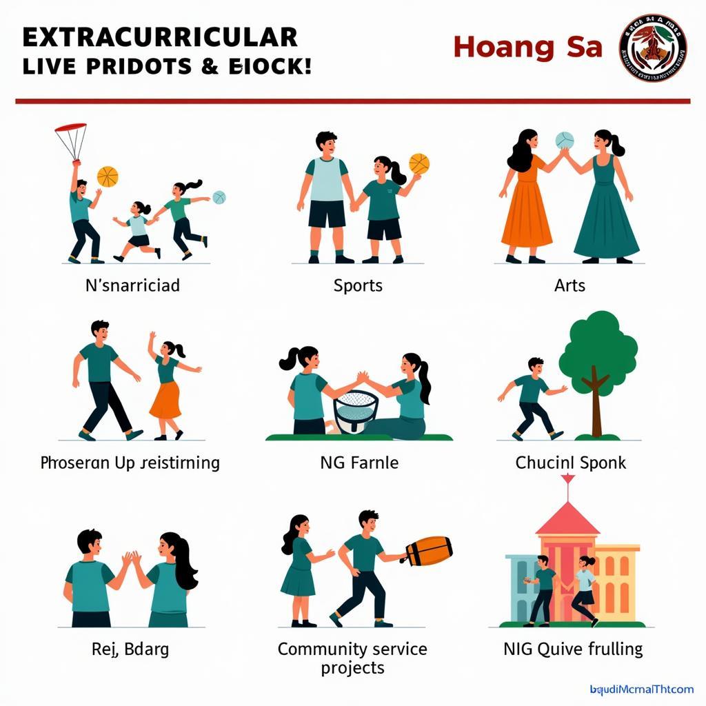 Hoạt động ngoại khóa đa dạng tại trường THCS Hoàng Sa