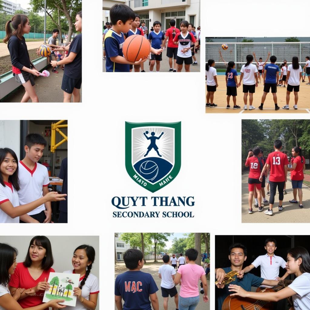 Diverse extracurricular activities at Quyet Thang Secondary School