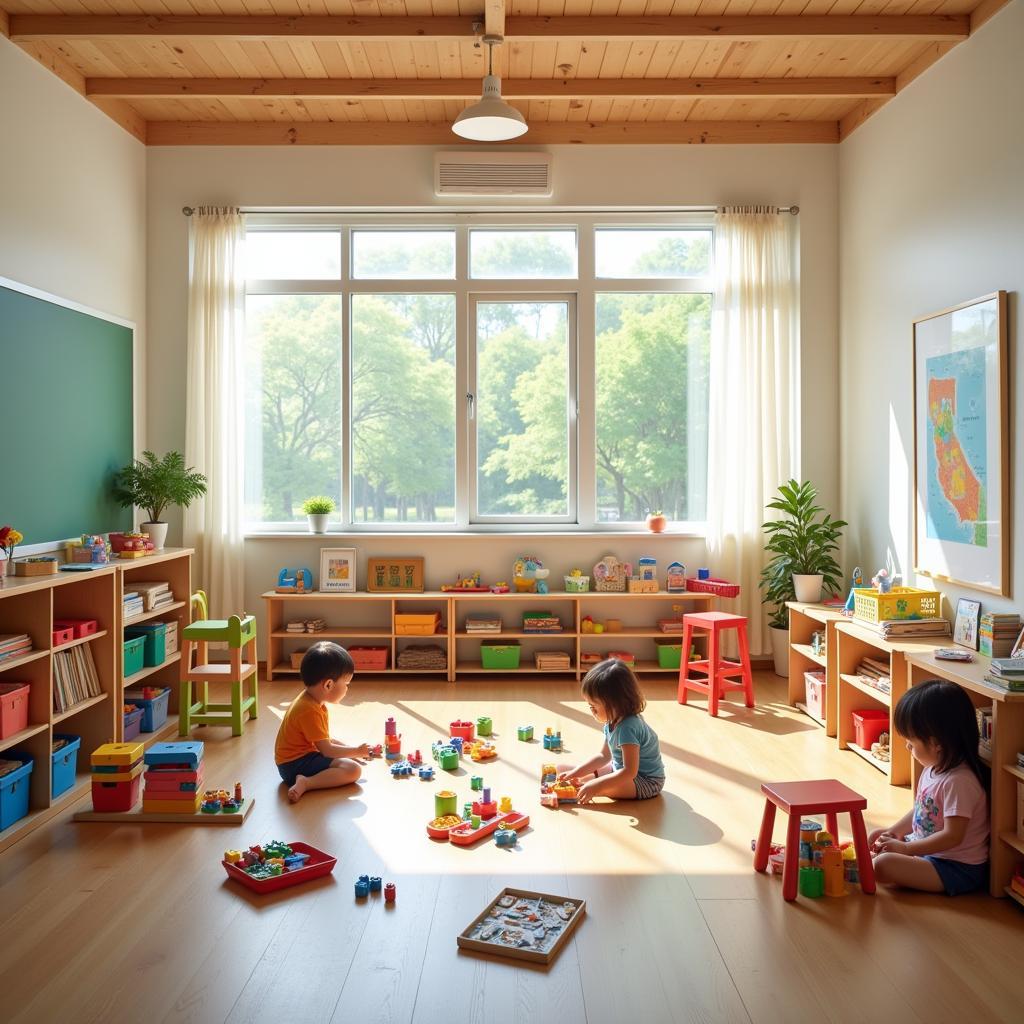 Ideal Learning Environment at To Ong Vang Kindergarten