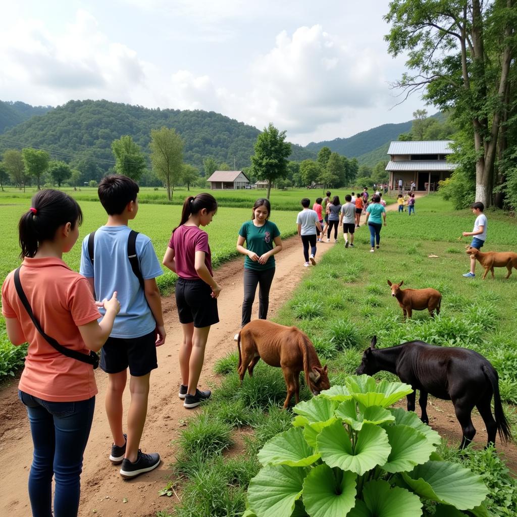 Khám phá thiên nhiên tại Nông Trường Đồng Giao