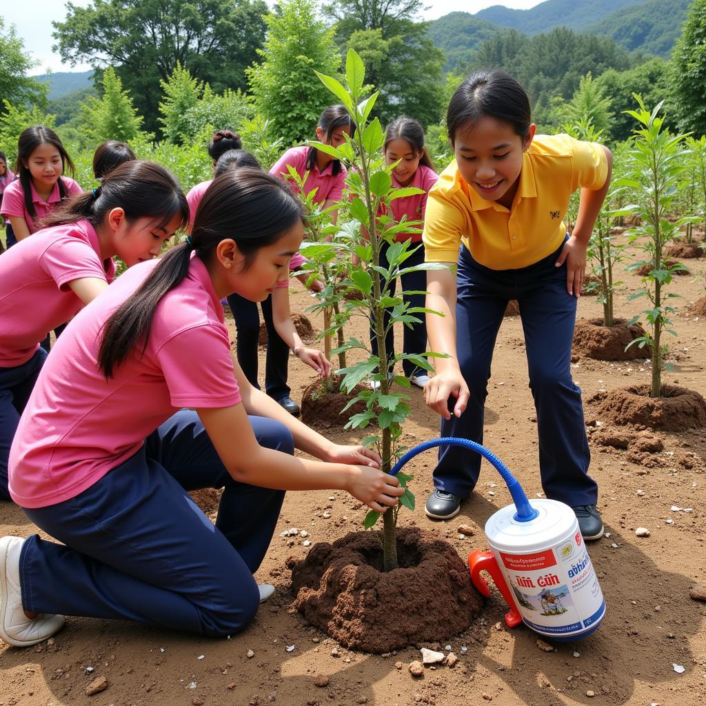 Nuôi dưỡng ý thức bảo vệ môi trường