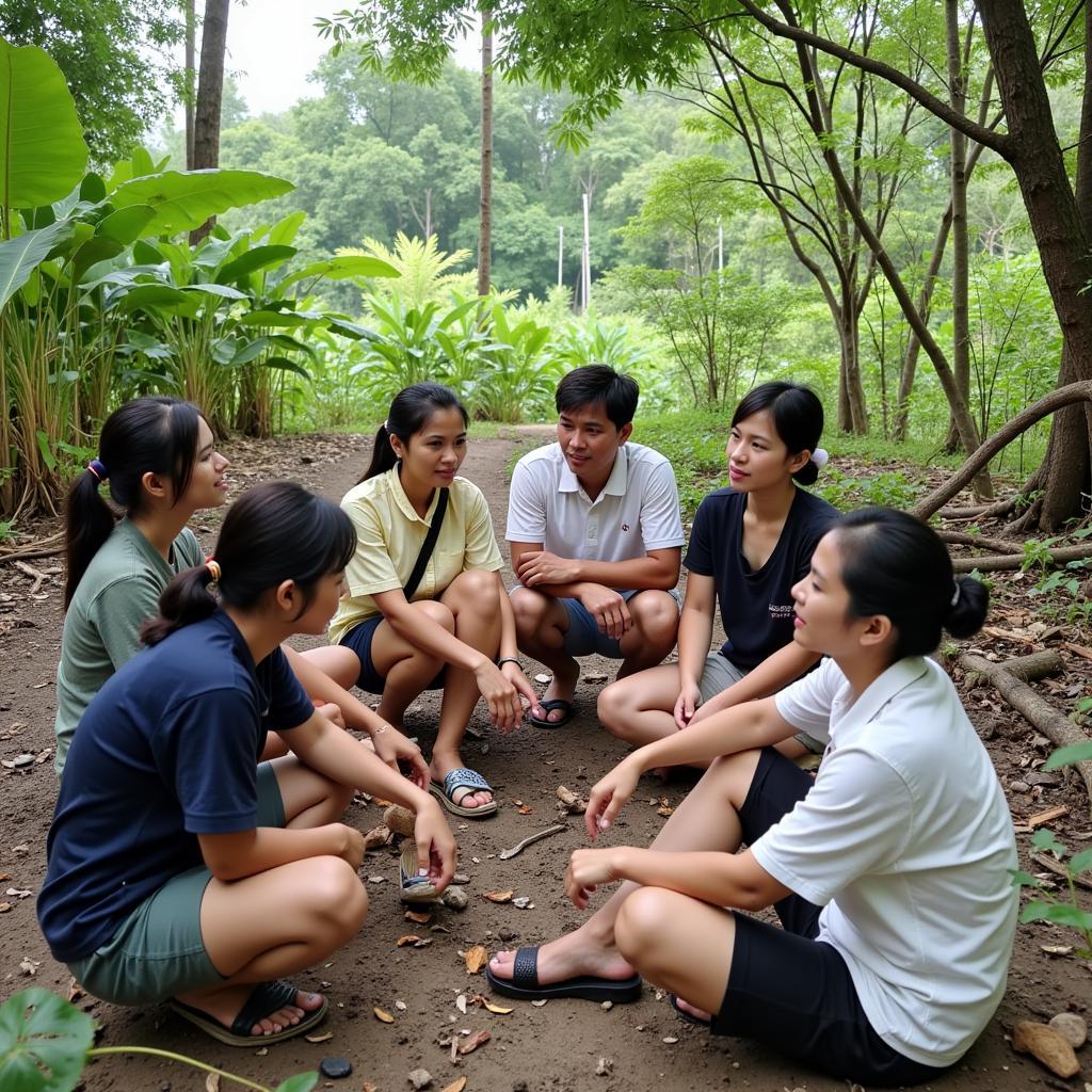 Sở Tài Nguyên và Môi trường Hà Nam làm việc với người dân