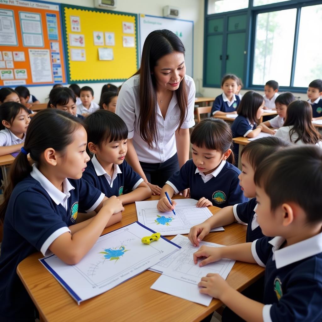 Innovative teaching methods at Ly Cong Uan Primary School