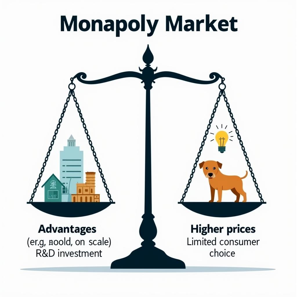 Ưu nhược điểm thị trường độc quyền